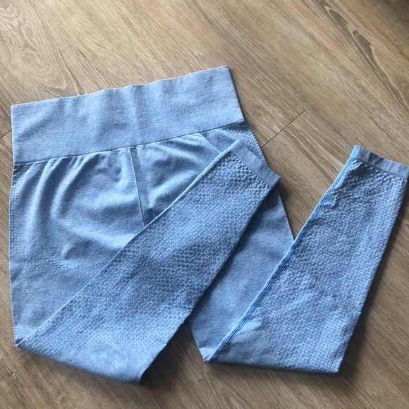 Gymshark Vital Seamless Leggings- Blue - Picture 5 of 5